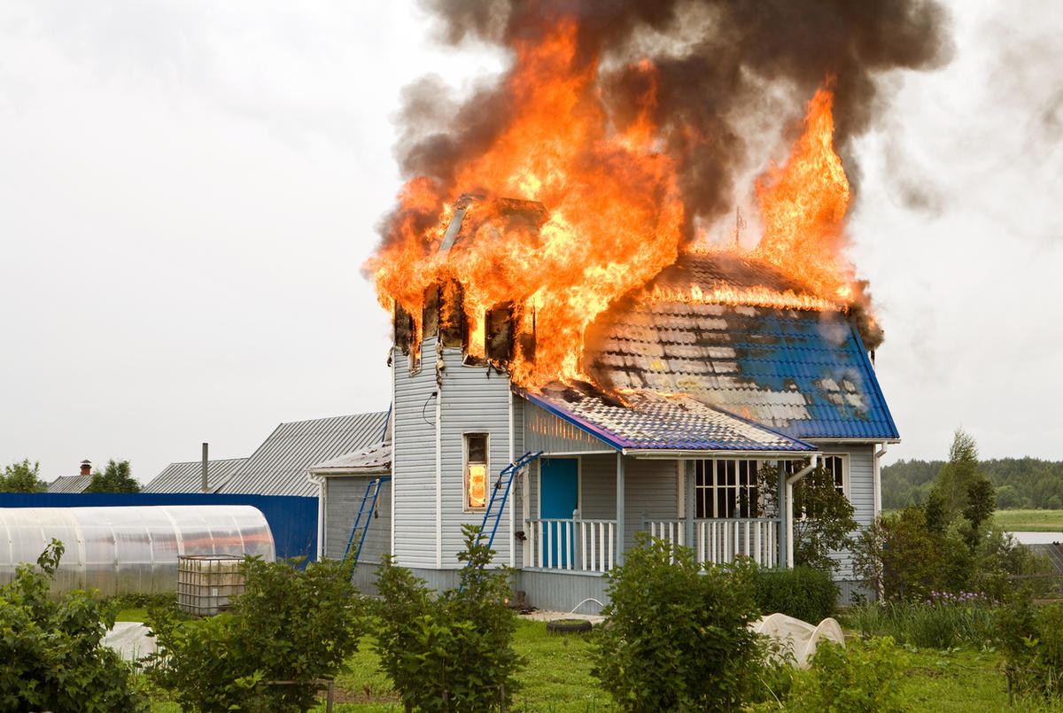 Пожар здания или сооружения