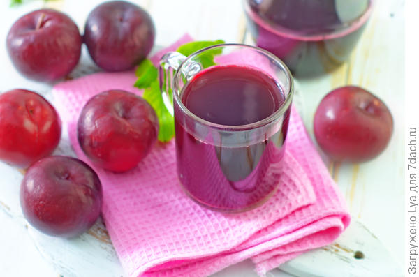 Сливовый сок с мякотью Сливовый сок с мякотью