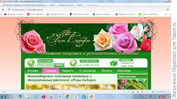 Интернет Магазин Роз Новосибирск