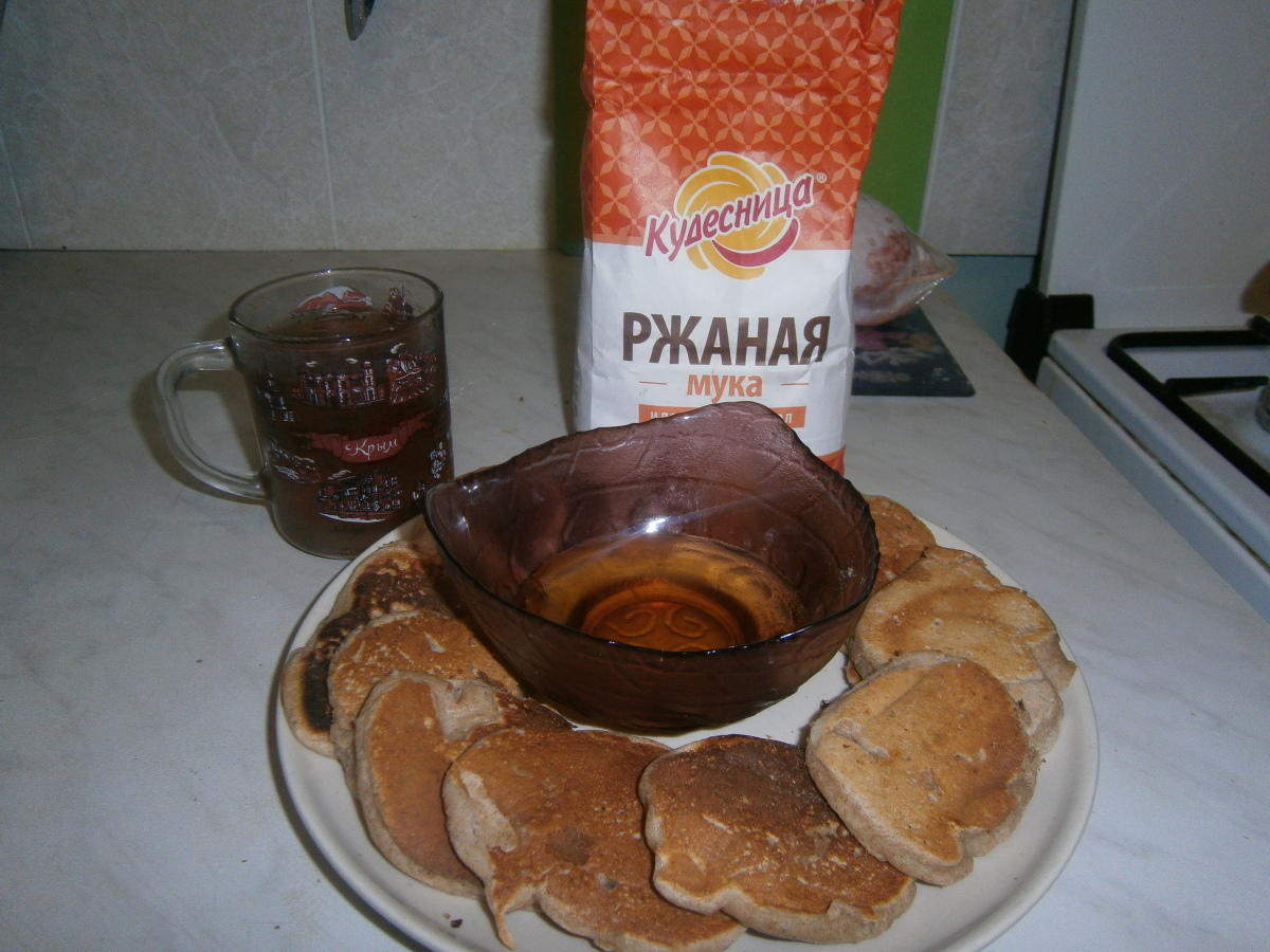 Ржаные оладушки