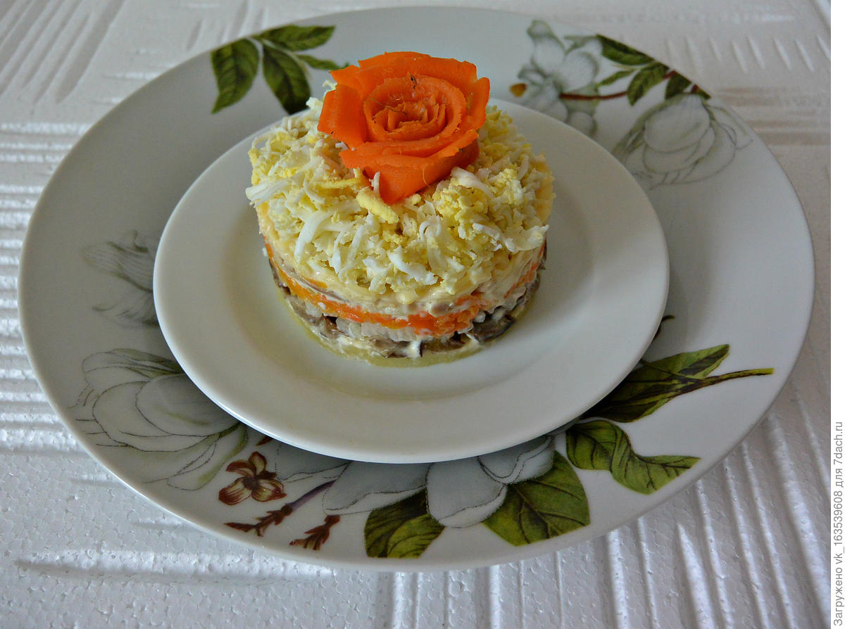 фото рецепт слоеных салатов пошаговый
