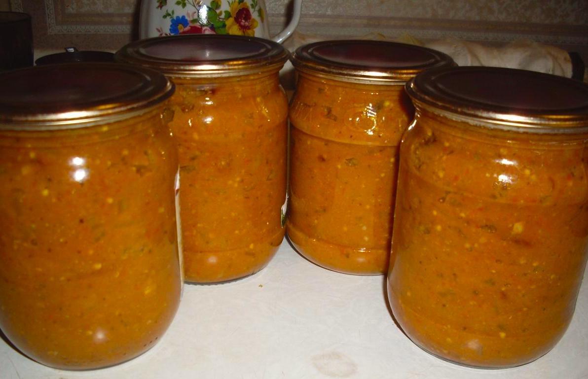 Икра из баклажанов