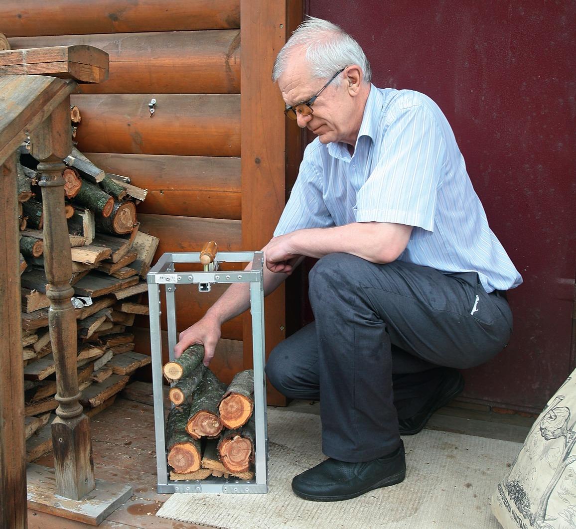 Эволюция дровницы — переноска для дров и 