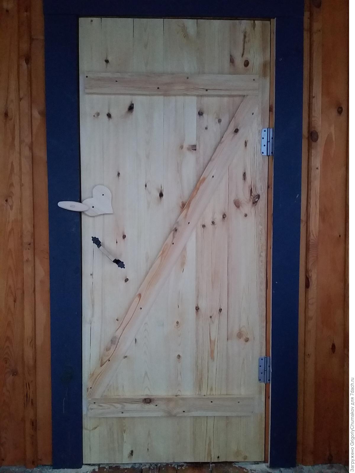 Двойной вертушок - поворотная задвижка для двери своими руками. Мастер ...
