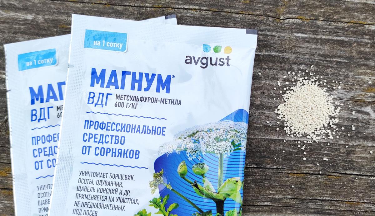 "Магнум" - средство от борщевика. Инструкция по применению