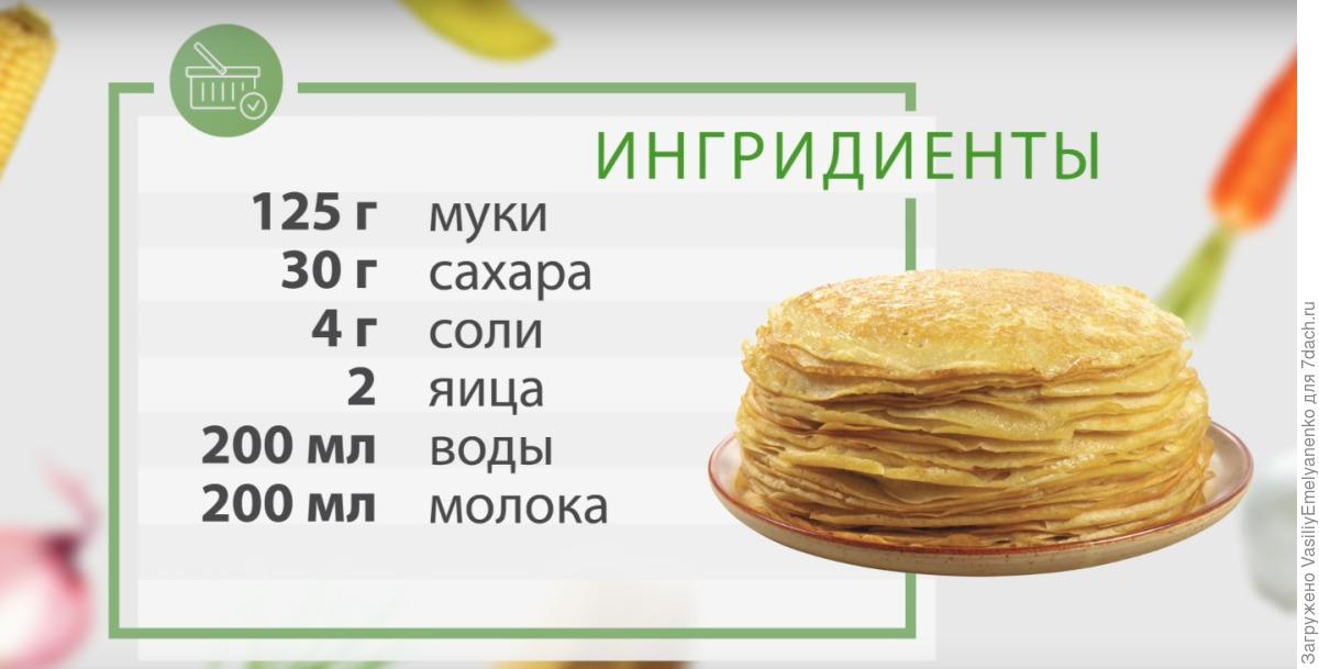 Рецепт Простых И Вкусных Блинов На Молоке Рецепт Простых И Вкусных Блинов На Молоке