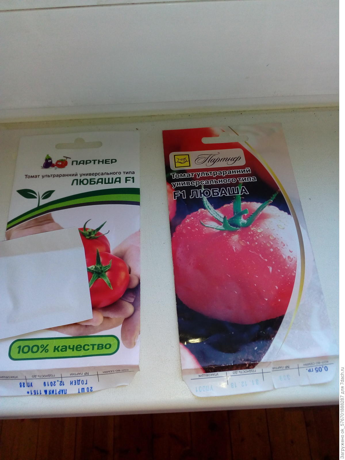 Урожай томатов Любаша