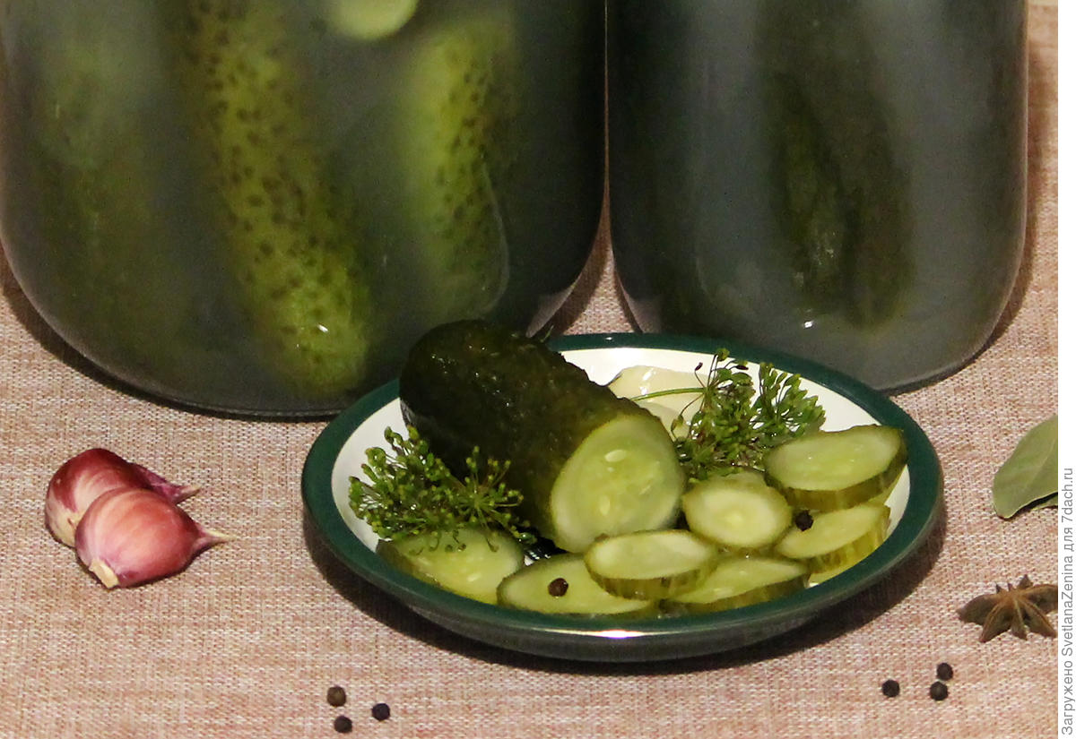 Квашеные огурцы