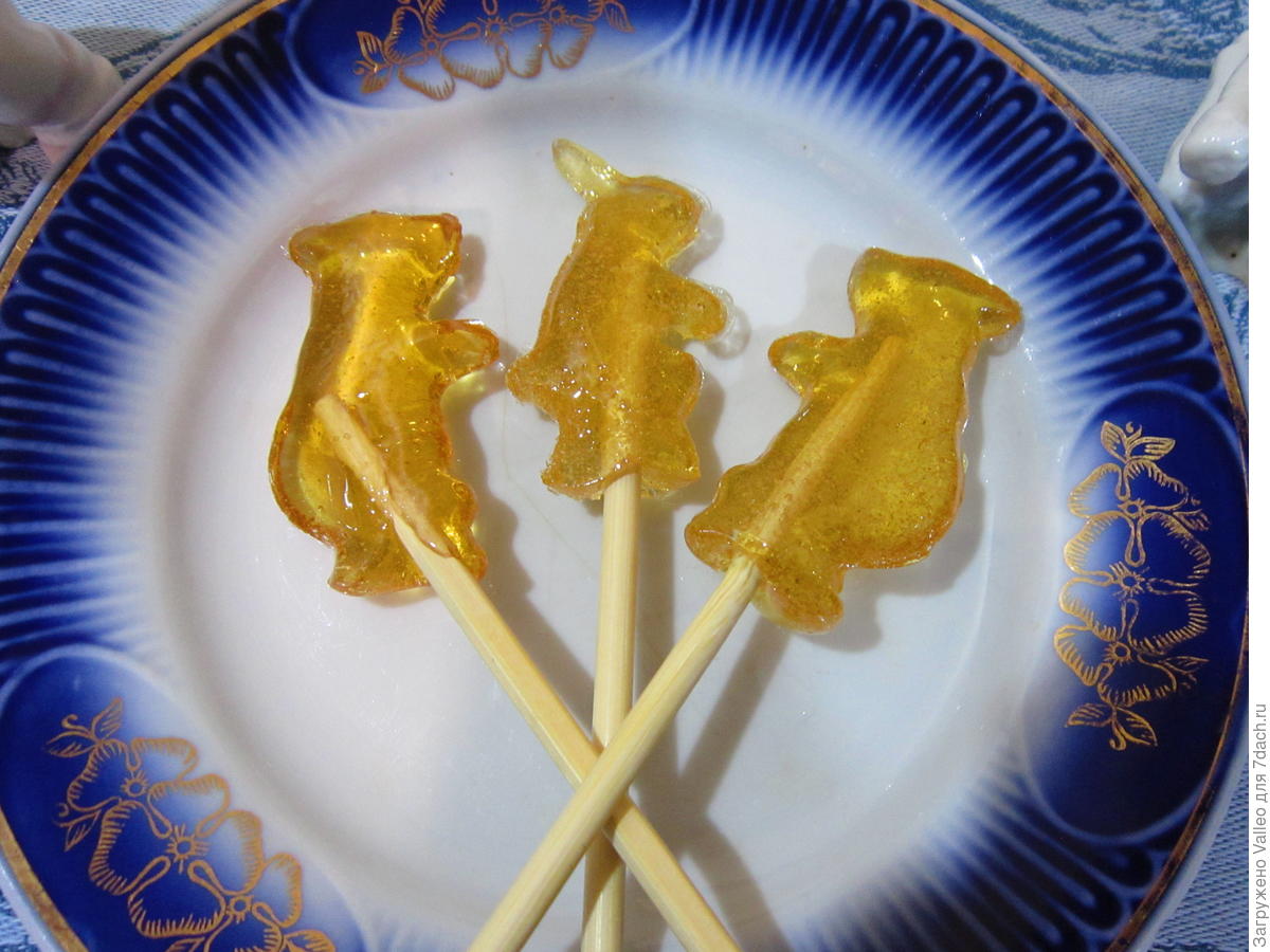 Леденцы на палочке