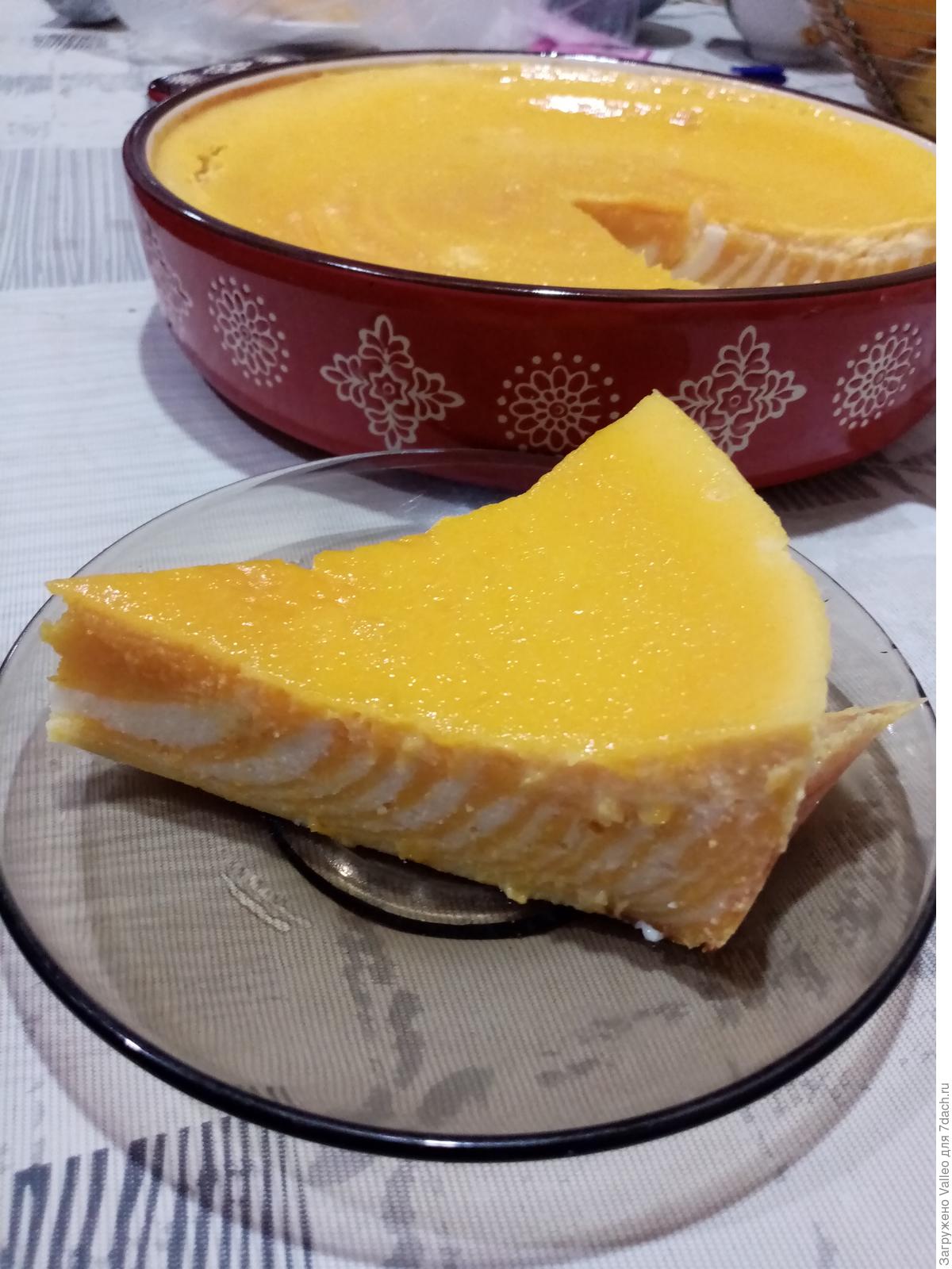 Чизкейк из тыквы