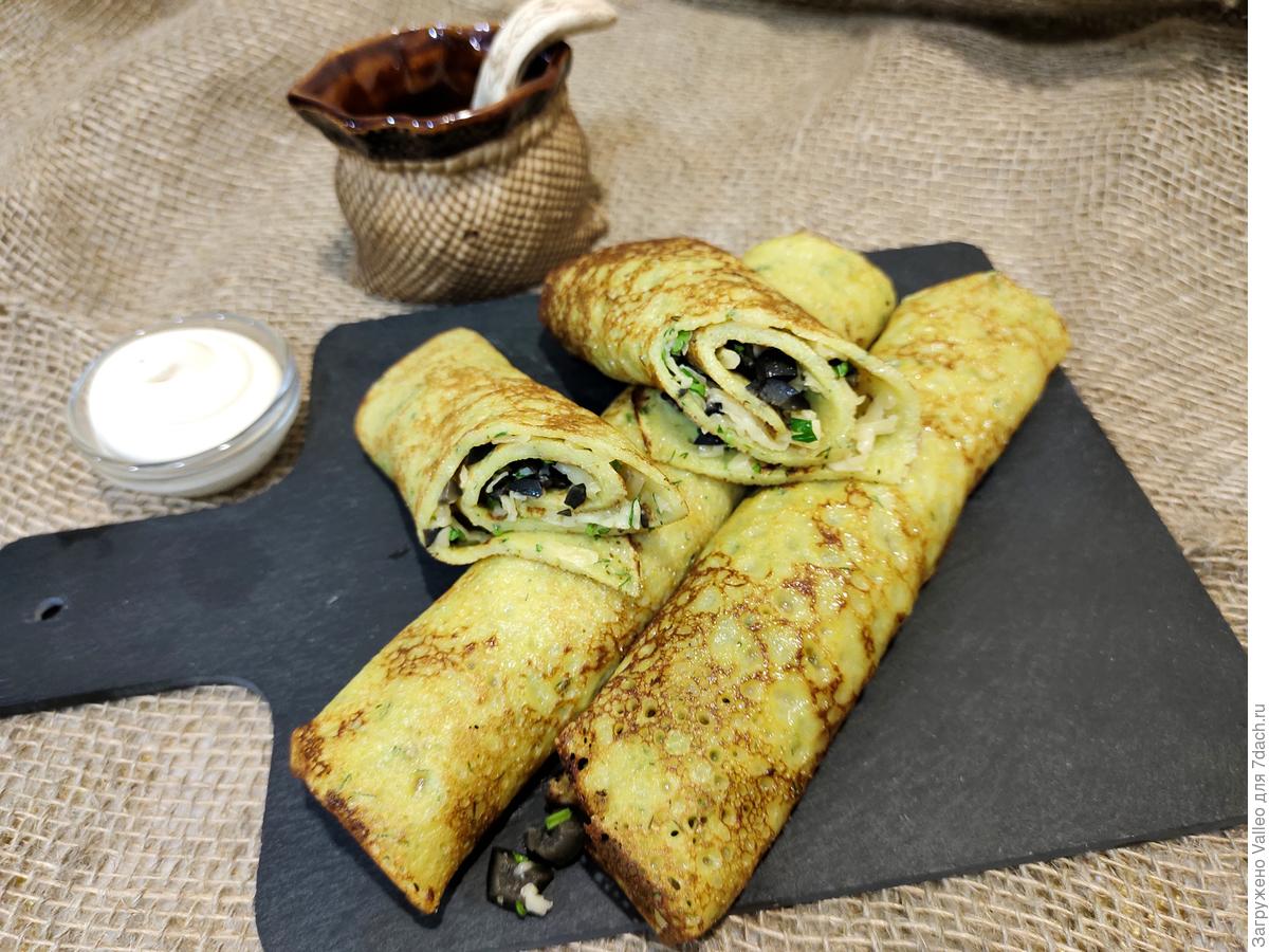 Сырно-картофельные блинчики