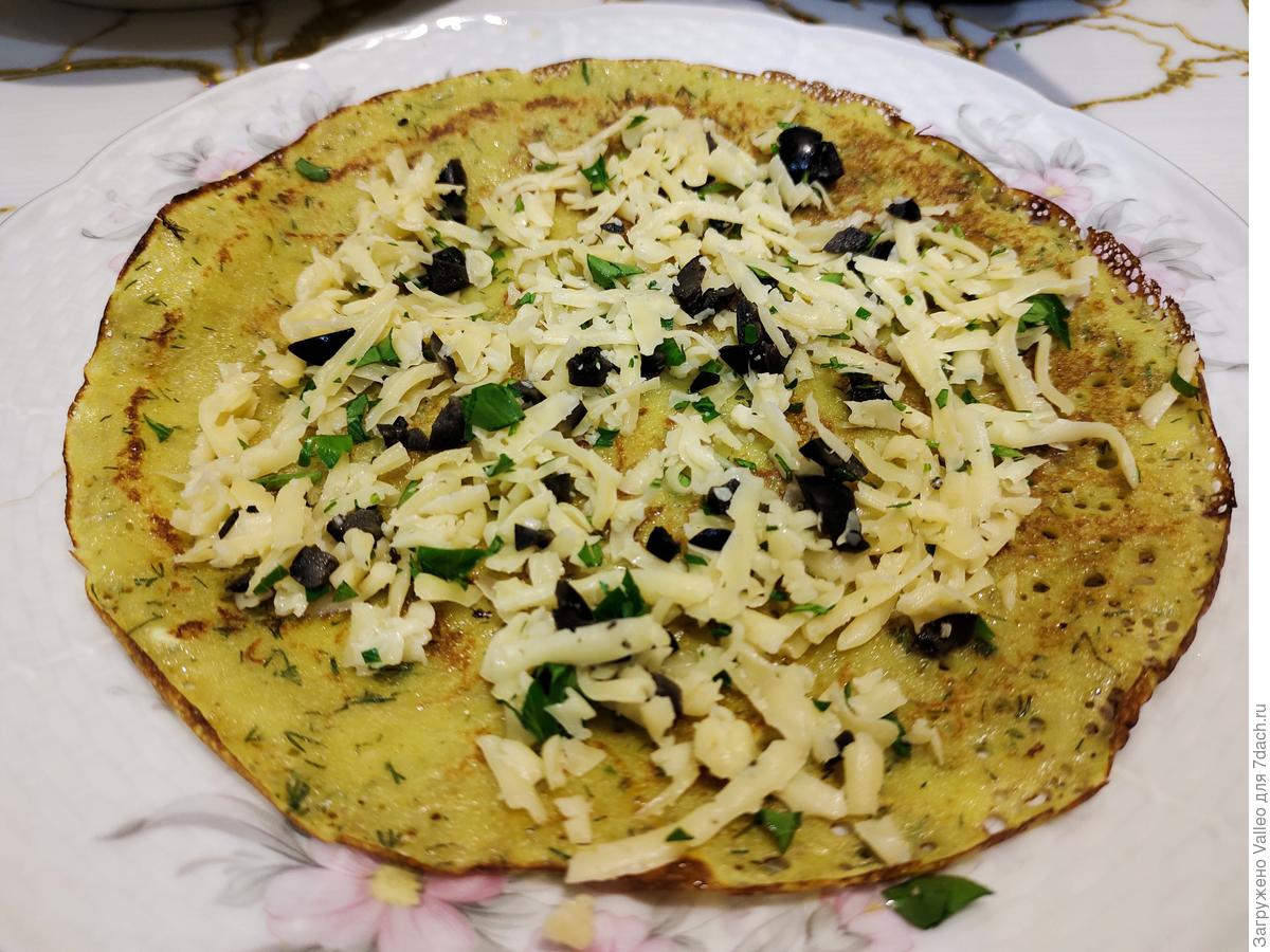 Сырно-картофельные блинчики