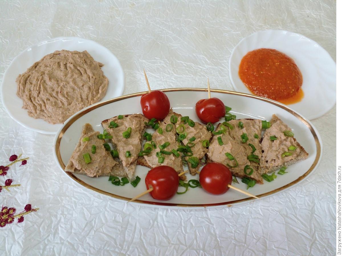 Бутербродный паштет из шпрот
