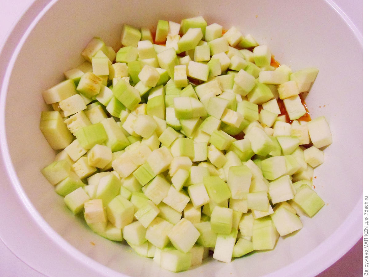 Закуска из кабачков 