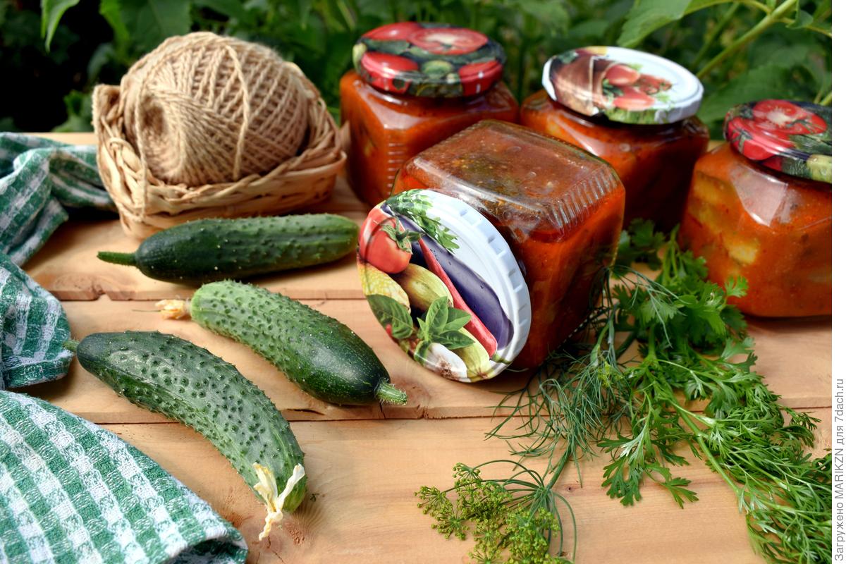 Маринованные огурцы с кетчупом, на зиму