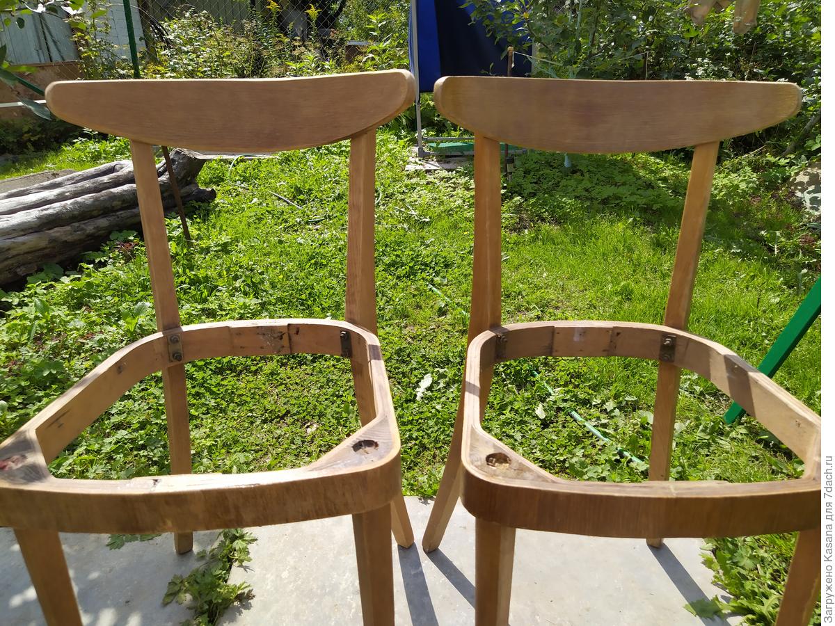 Отремонтировать стул деревянный своими руками с мягким сиденьем