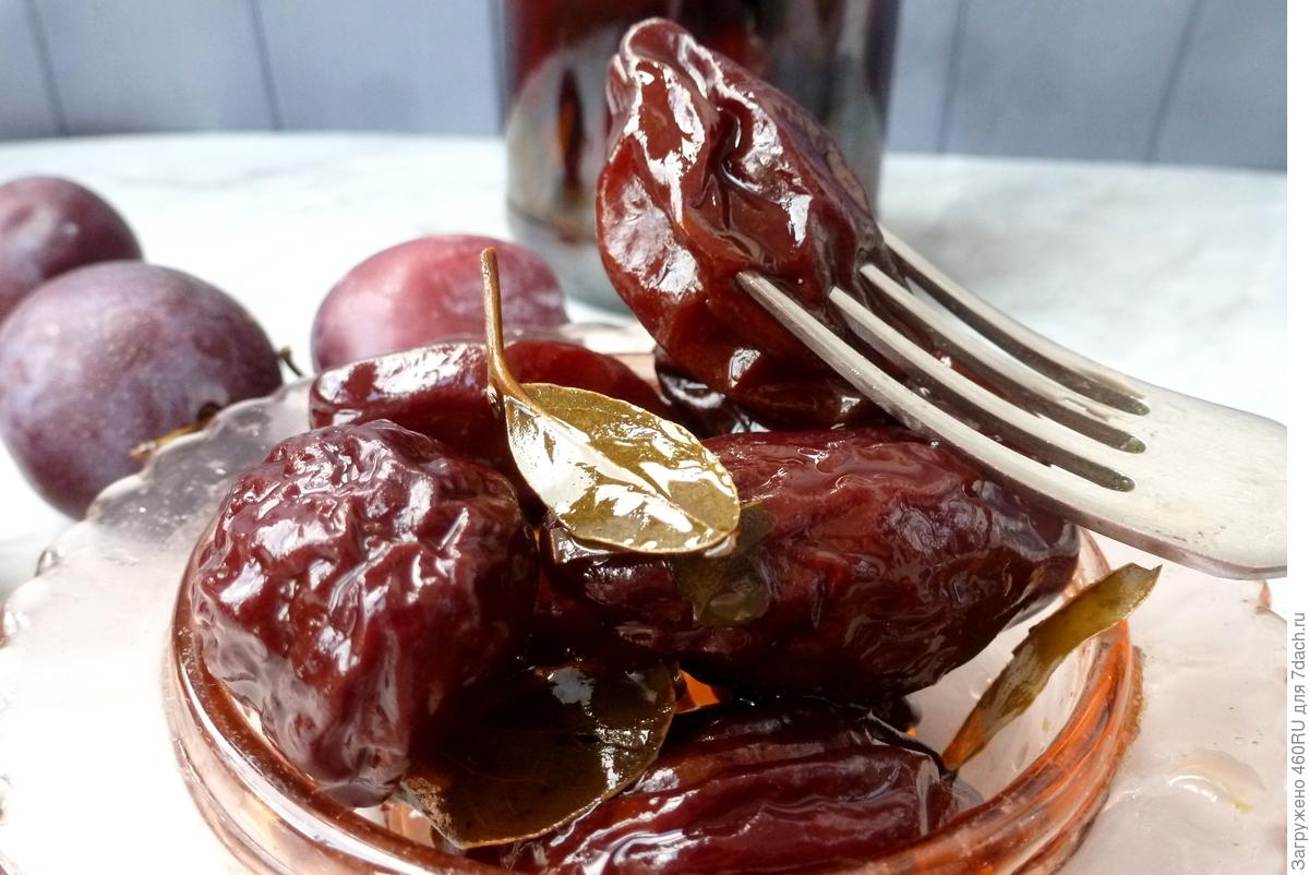 Пряные сливы (на зиму)