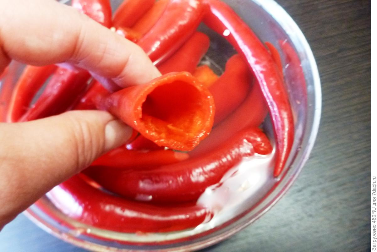 Фаршированные острые перчики