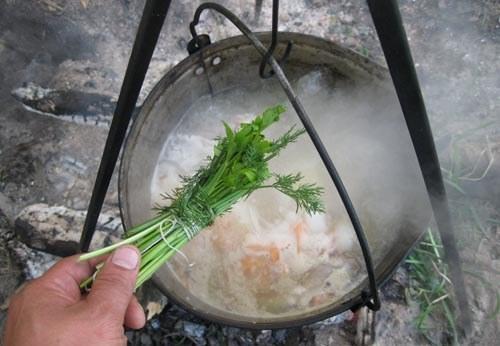 Суп из курицы и овощей на огне - пошаговый рецепт приготовления с фото