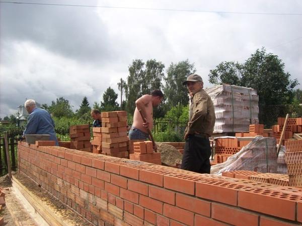Первый этап строительства 2009 год