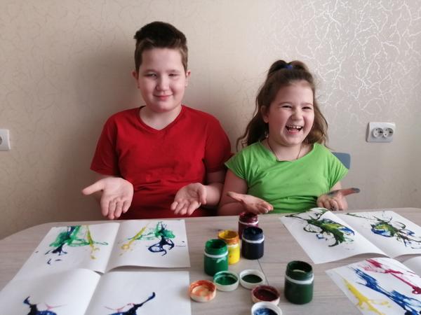 Я не могла их остановить. Очень увлекательная техника