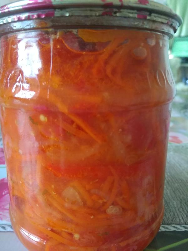 Морковь, консервированная.