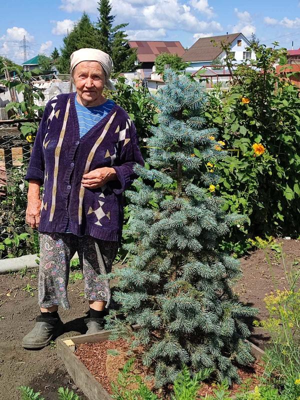 Первый месяц после посадки, два года назад.