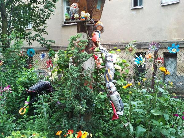 Лесенка в домик гномов