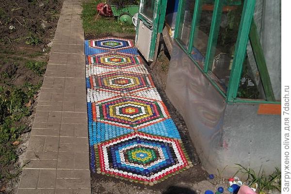 Для сада из пробок Для сада из пробок