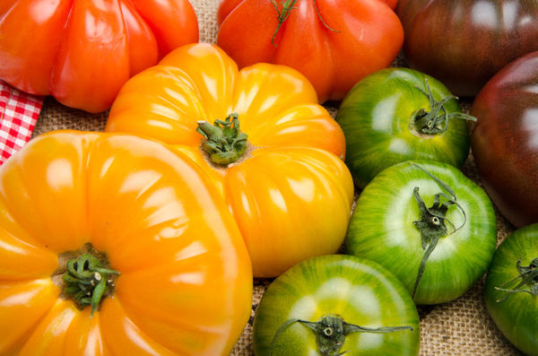 Сорта томатов. Необычные томаты: зеленые, оранжевые, желтые