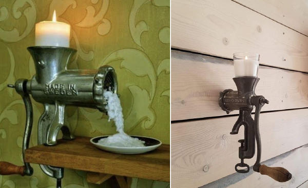 С точки зрения пожарной безопасности такой подсвечник приветствуется: его очень сложно опрокинуть