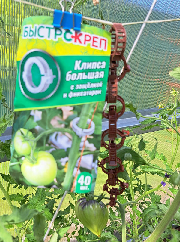 Клипсы в роли кистедержателя