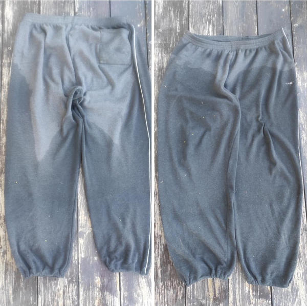 Осмотр брюк на наличие клещей