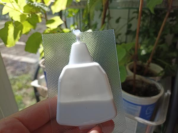 Герметизация остатков препарата