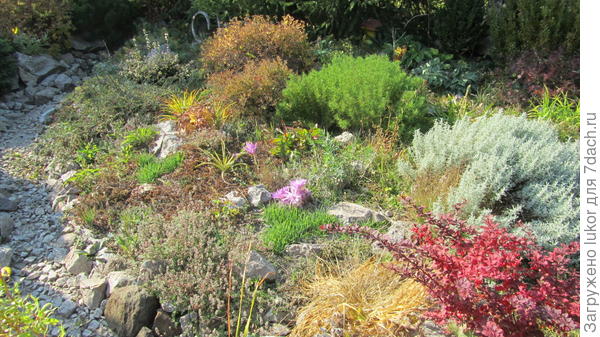 краски на горке