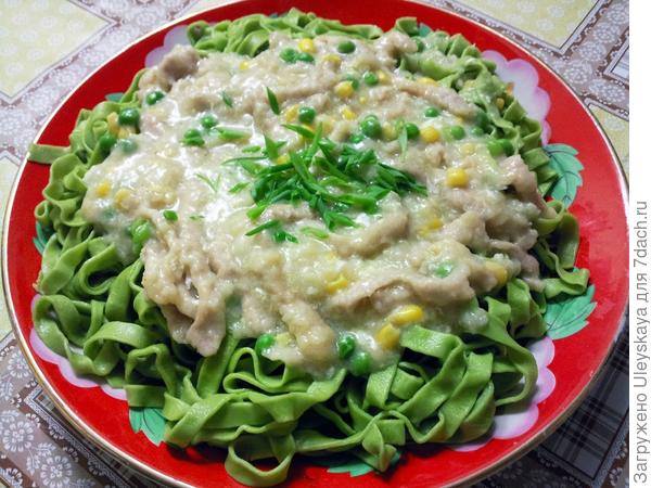 Блюдо с зеленым луком, фото сайта cookownfood.blogspot.com