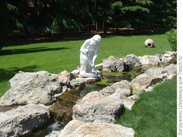 Все тот же античный сад в парке санатория Айвазовское, Партенит, ЮБК