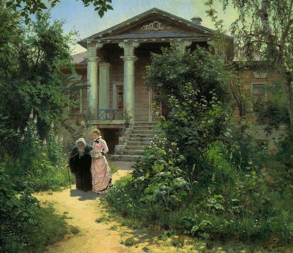 Василий Поленов. Бабушкин сад. 1879 г.