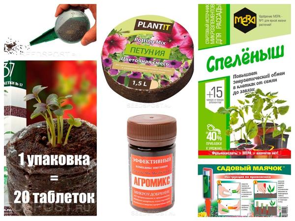 Все, о чем мечтает рассада и что нужно дачнику, найдется в интернет-магазине Seedspost
