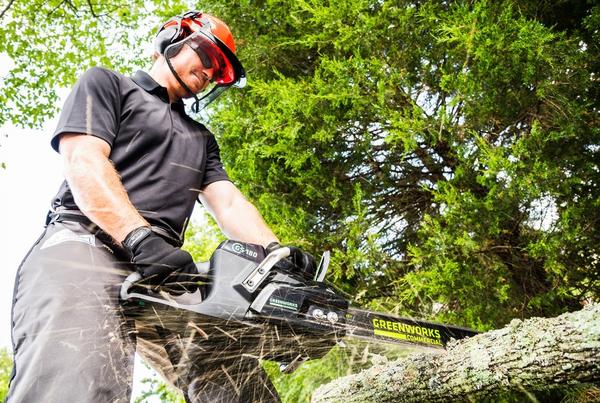 Пила Greenworks GC82CS25 - выбор профессионалов