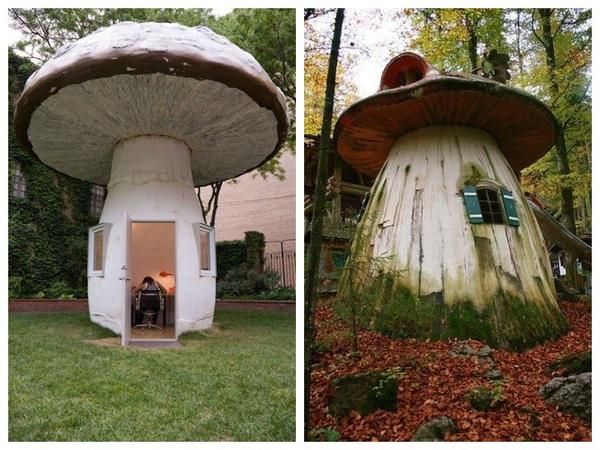 Любители грибов такую архитектуру точно оценят