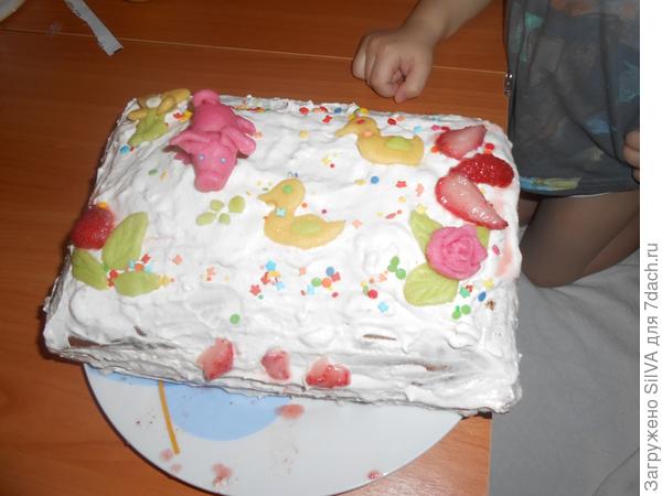 самодельный торт