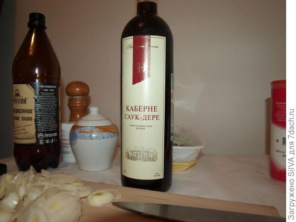 открываем сухое красное вино