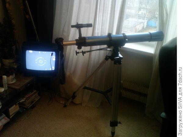 запись с телескопа