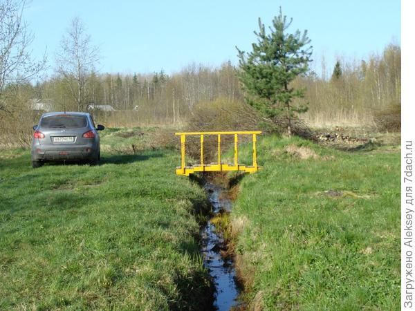 Дачный мостик