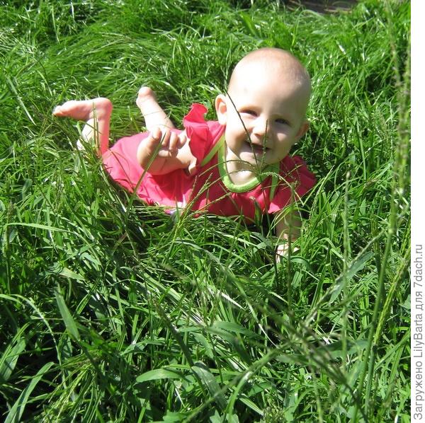 Фотоистория маленькой дачницы