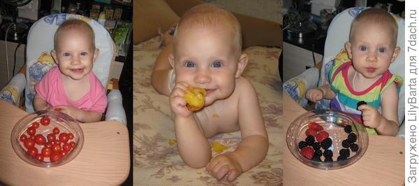 Фотоистория маленькой дачницы