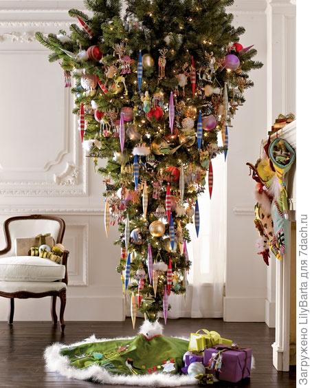 перевернутая елка