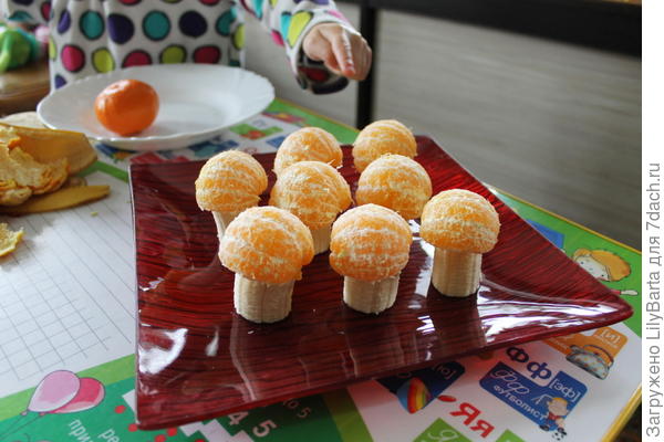 грибы из фруктов