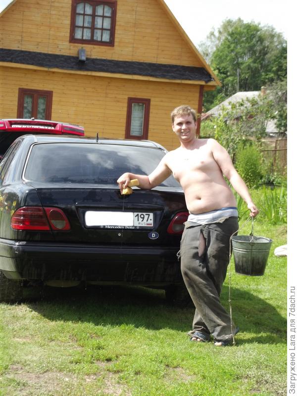 приехали на дачу